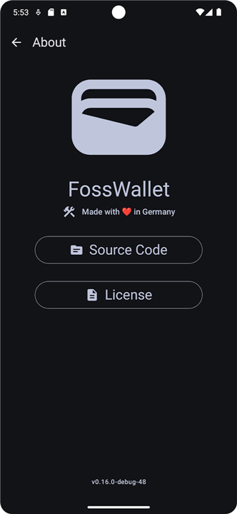 FossWallet screenshot5