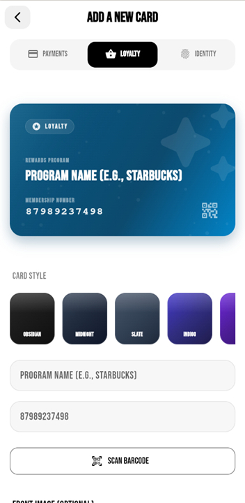 Wallet: Offline Card Manager screenshot4