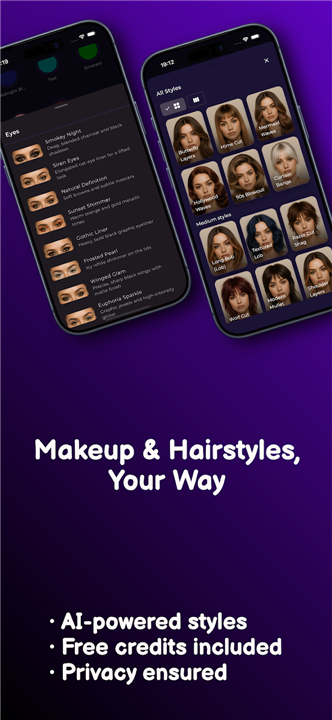 Morfio: Hairstyle & Hair Color screenshot6