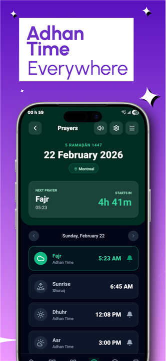 Quran Al-Qalam & Adhan screenshot4
