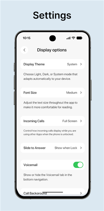 Liquid Phone - iCall Dialer screenshot6