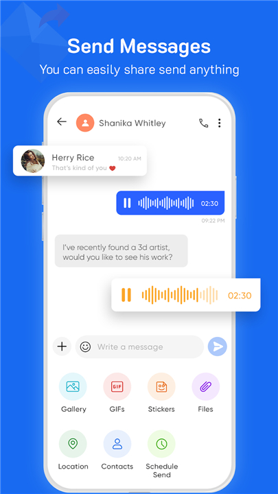 Messages: SMS & Text Messaging screenshot2