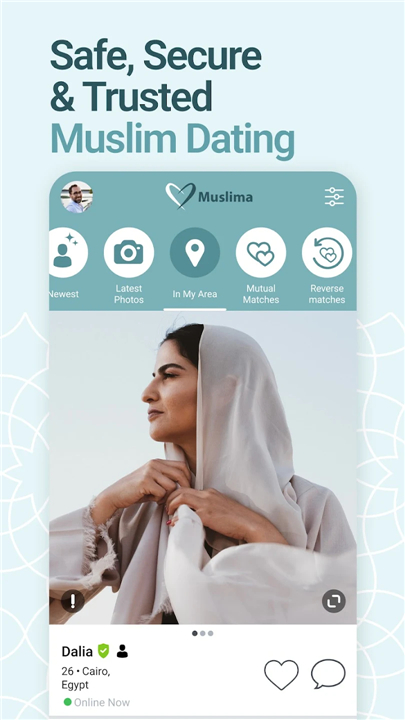 Muslima: Muslim Dating screenshot3
