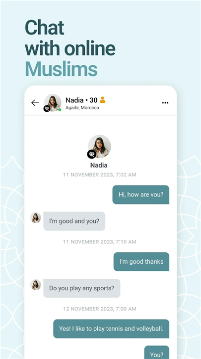 Muslima: Muslim Dating screenshot5