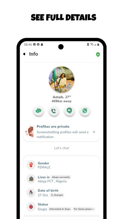 Olosho - Dating & Meet People screenshot5