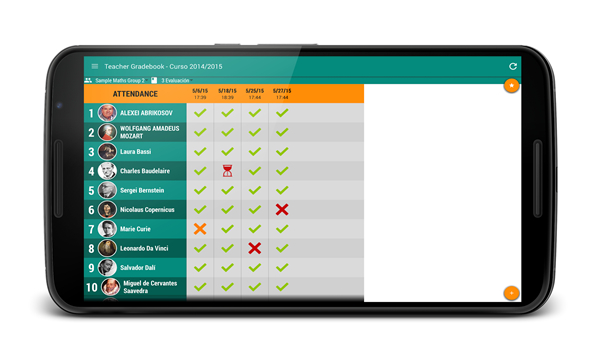 Teacher Gradebook screenshot2