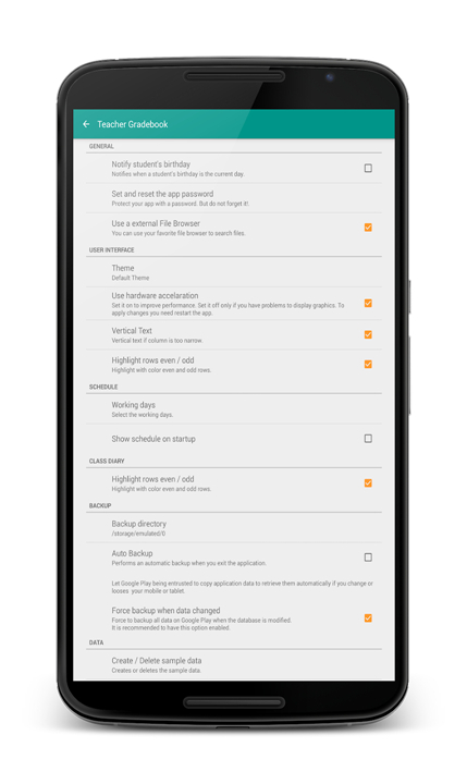 Teacher Gradebook screenshot5