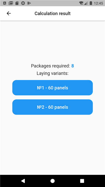 Laminate Calculator screenshot2