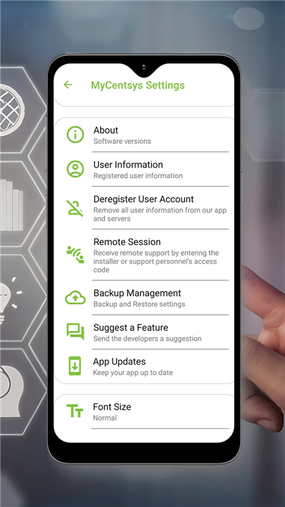 MyCentsys screenshot6