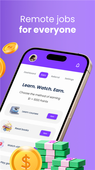 Earnne: Paid Tasks & Rewards screenshot1