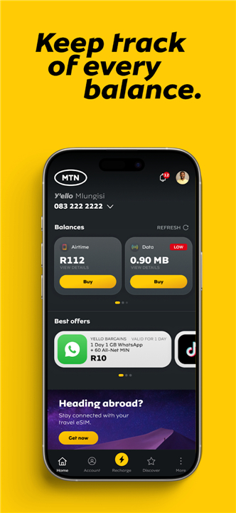 MTN App ZA screenshot8