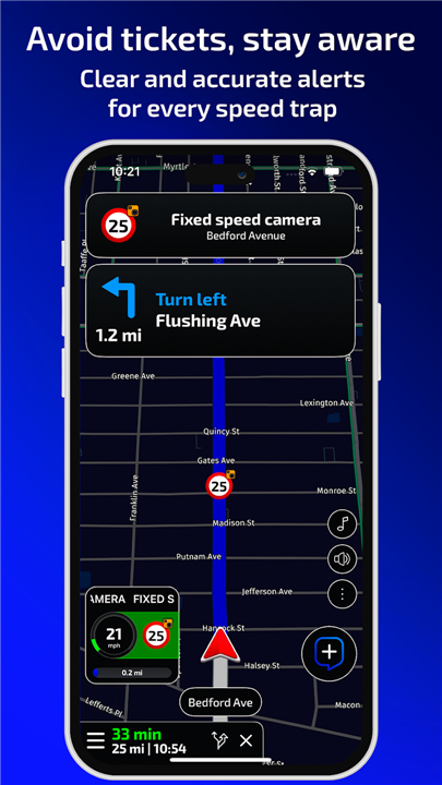 Radarbot: Radar Detector, GPS screenshot3