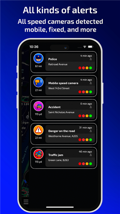 Radarbot: Radar Detector, GPS screenshot4