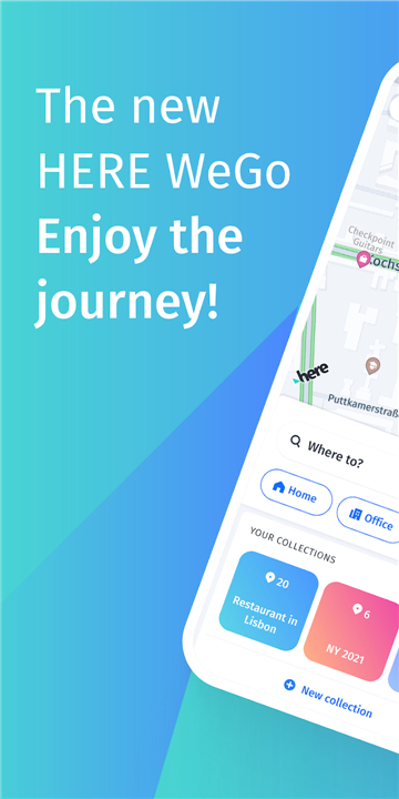 HERE WeGo: Maps & Navigation screenshot1