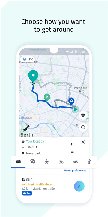 HERE WeGo: Maps & Navigation screenshot4
