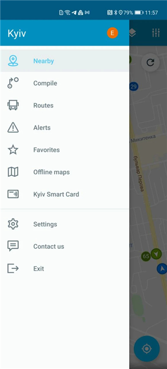 EasyWay public transport screenshot2