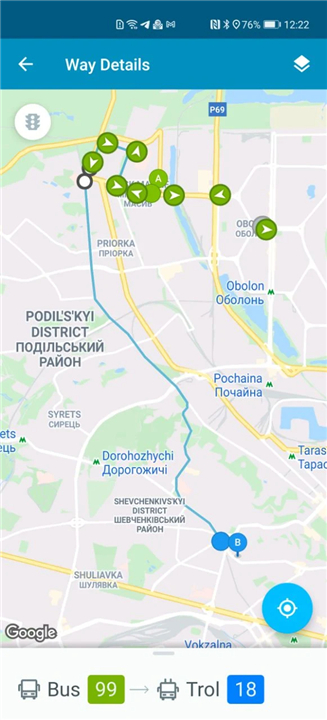 EasyWay public transport screenshot5