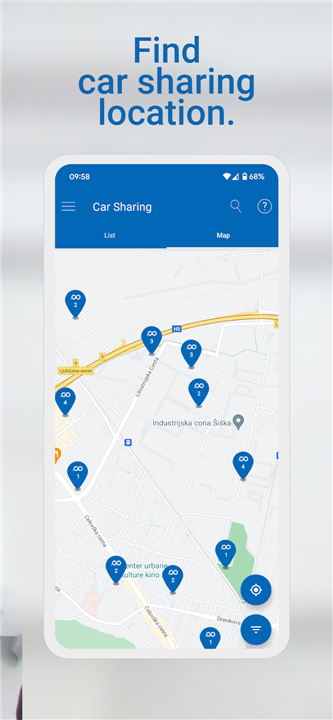 Avant2Go Car Sharing screenshot1