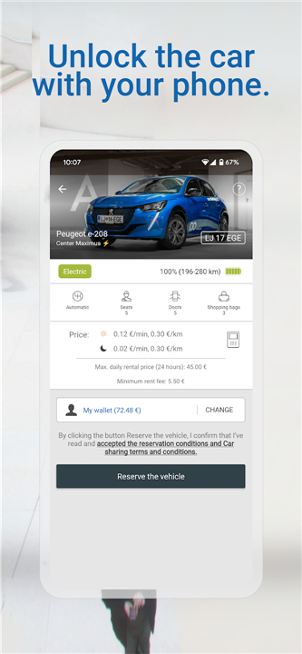 Avant2Go Car Sharing screenshot3
