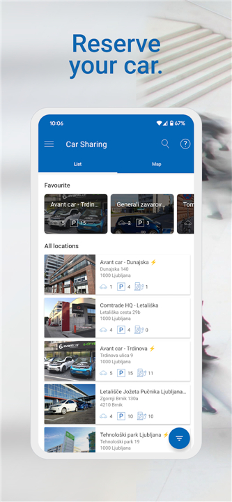 Avant2Go Car Sharing screenshot2