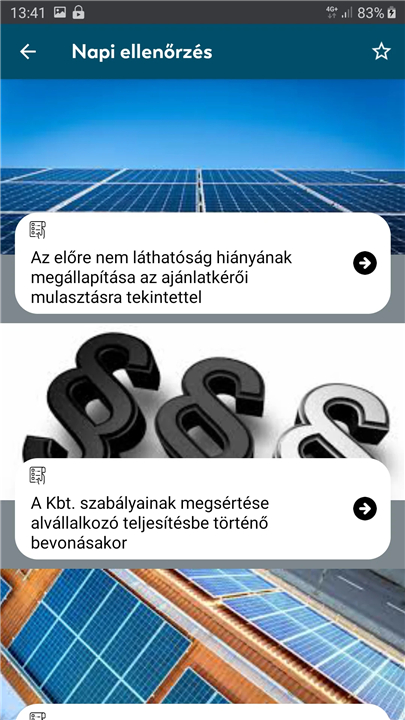 NAPI KÖZBESZERZÉS screenshot7