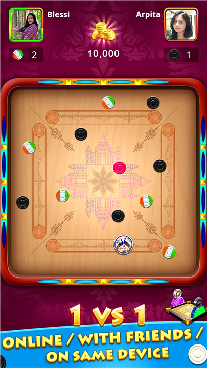 World Of Carrom :3D Board Game screenshot1