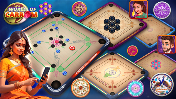 World Of Carrom :3D Board Game screenshot6