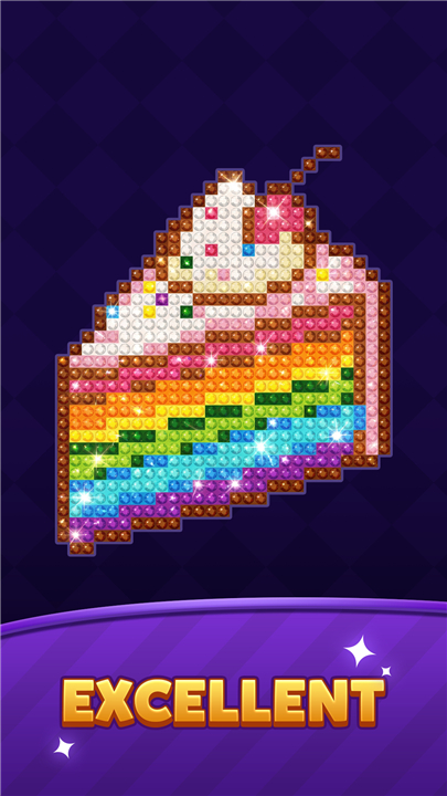 Gem Coloring Match screenshot1