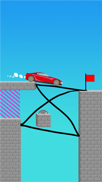 Draw Bridge Puzzle: Brain Game screenshot2
