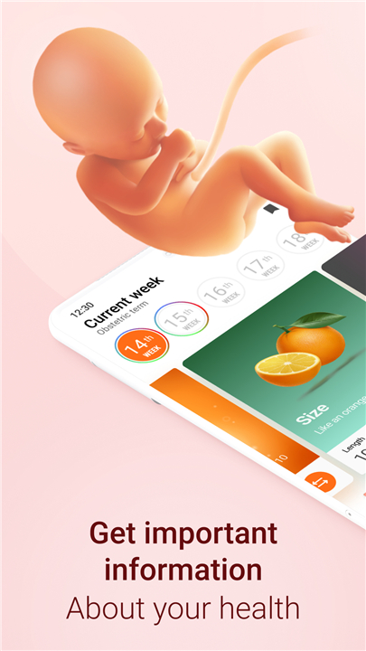 Pregnancy and Due Date Tracker screenshot1