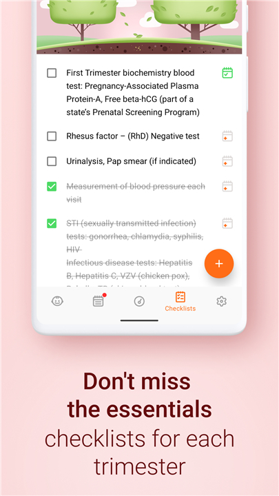 Pregnancy and Due Date Tracker screenshot5