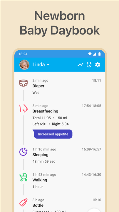 Baby: Breastfeeding Tracker screenshot2