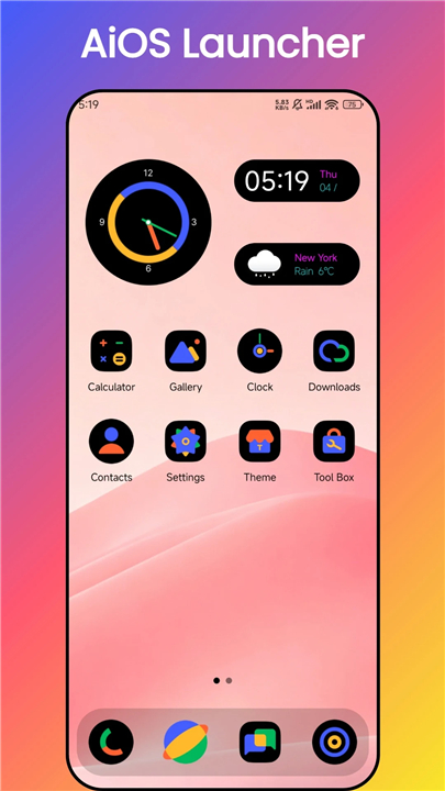 AiOS launcher: Ai OS screenshot1