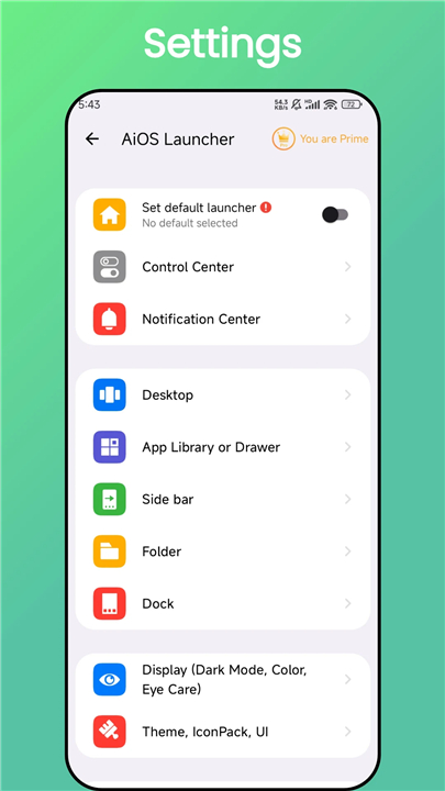 AiOS launcher: Ai OS screenshot7