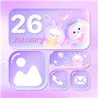 Themes: Wallpaper & Widgets