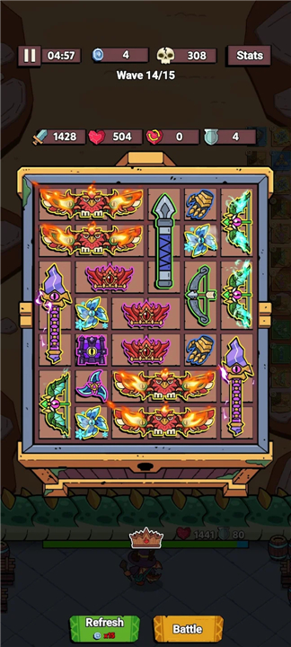 Fluffy Backpack: Merge Defense screenshot2