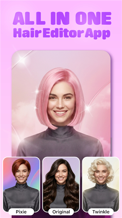 Hair Changer: AI Hair Try On screenshot1