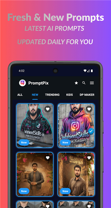 PromptPix -AI Prompt Generator screenshot3