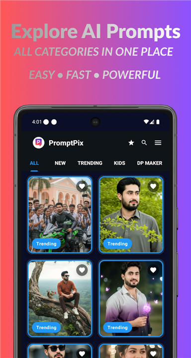 PromptPix -AI Prompt Generator screenshot2
