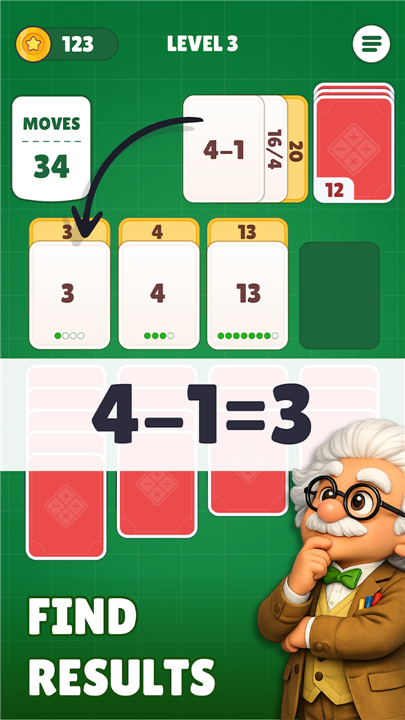 Math Solitaire screenshot2