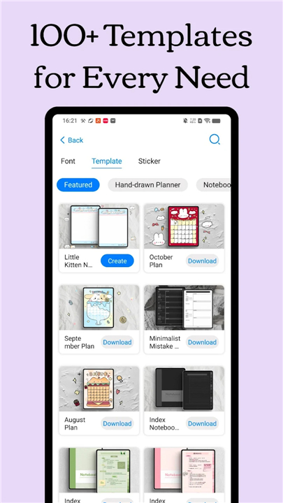 Freenotes - Notes Taking & PDF screenshot4