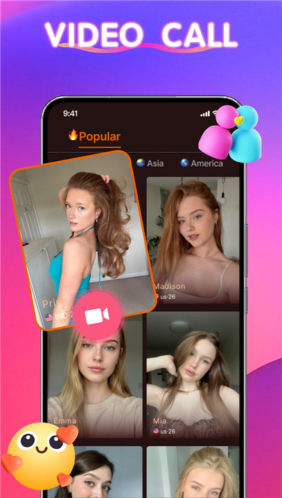 Rely -Live Video Chat screenshot3