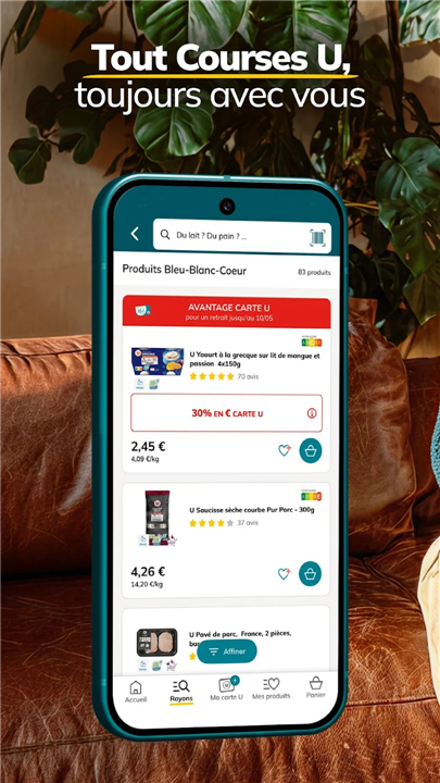 Courses U : Drive et Livraison screenshot1