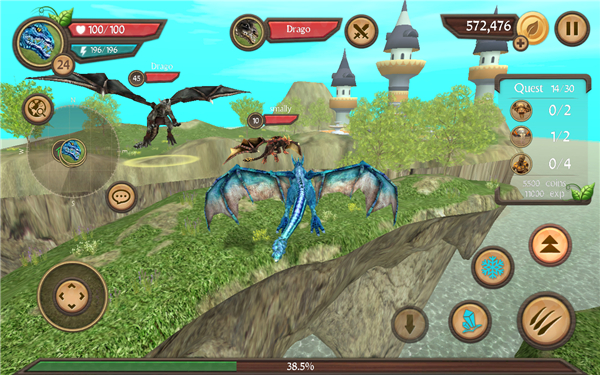 Dragon Sim Online: Be A Dragon screenshot8