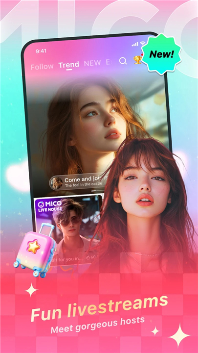 MICO: Go Live Streaming & Chat screenshot1