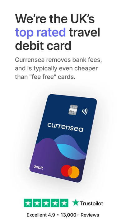 Currensea - Travel Debit Card screenshot1