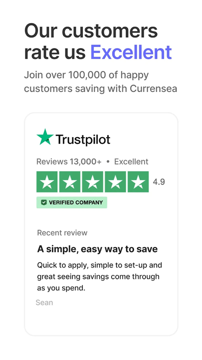 Currensea - Travel Debit Card screenshot8