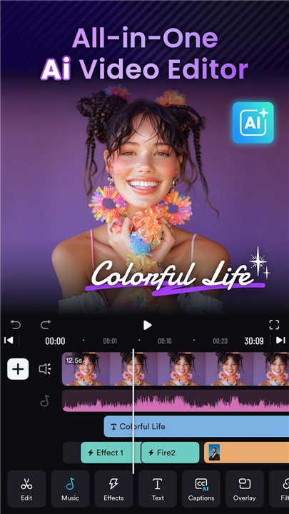 AI Video Editor: ShotCut AI screenshot1