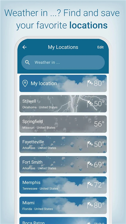Weather & Radar Forecast screenshot6