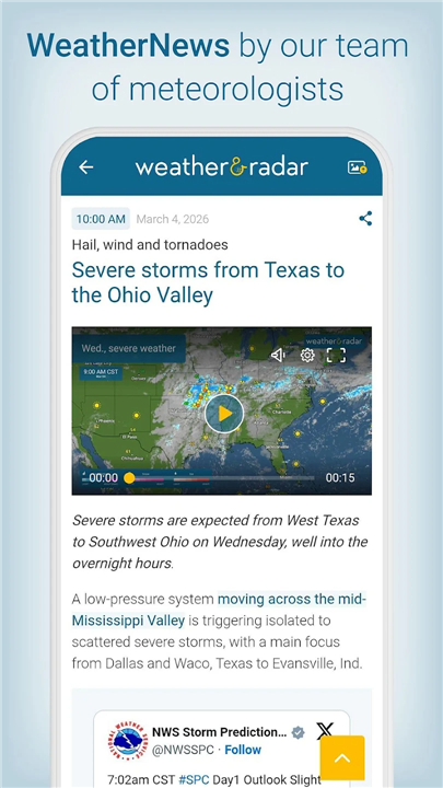 Weather & Radar Forecast screenshot8